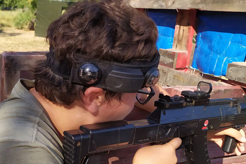 bandeau laser game outlaz