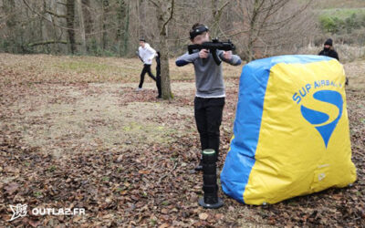 Anniversaire entre copains avec le laser game à domicile